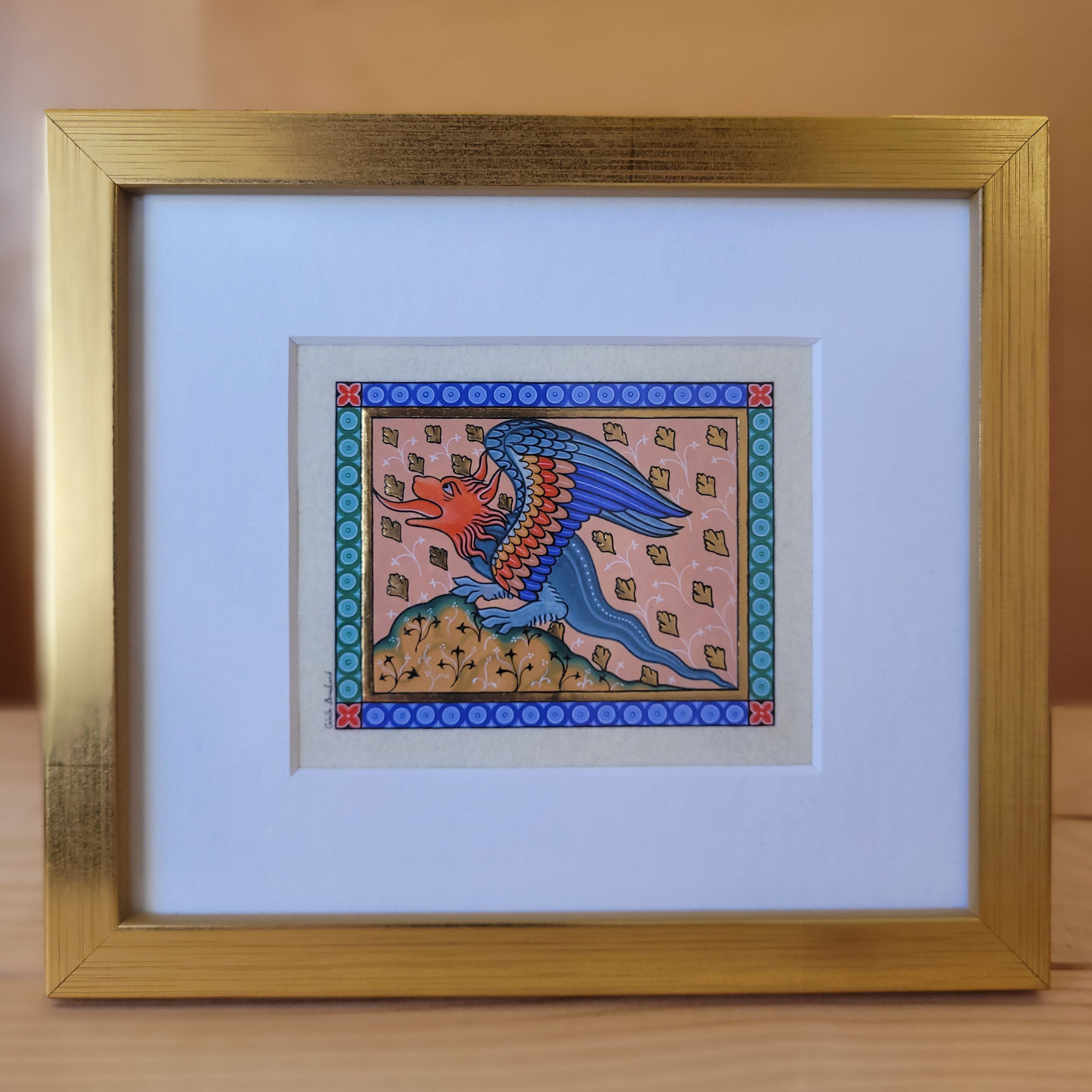 Bestiaire m&eacute;di&eacute;val : Dragon