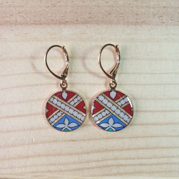 Pendientes colgantes dorados/rojos/azules/verdes iluminados