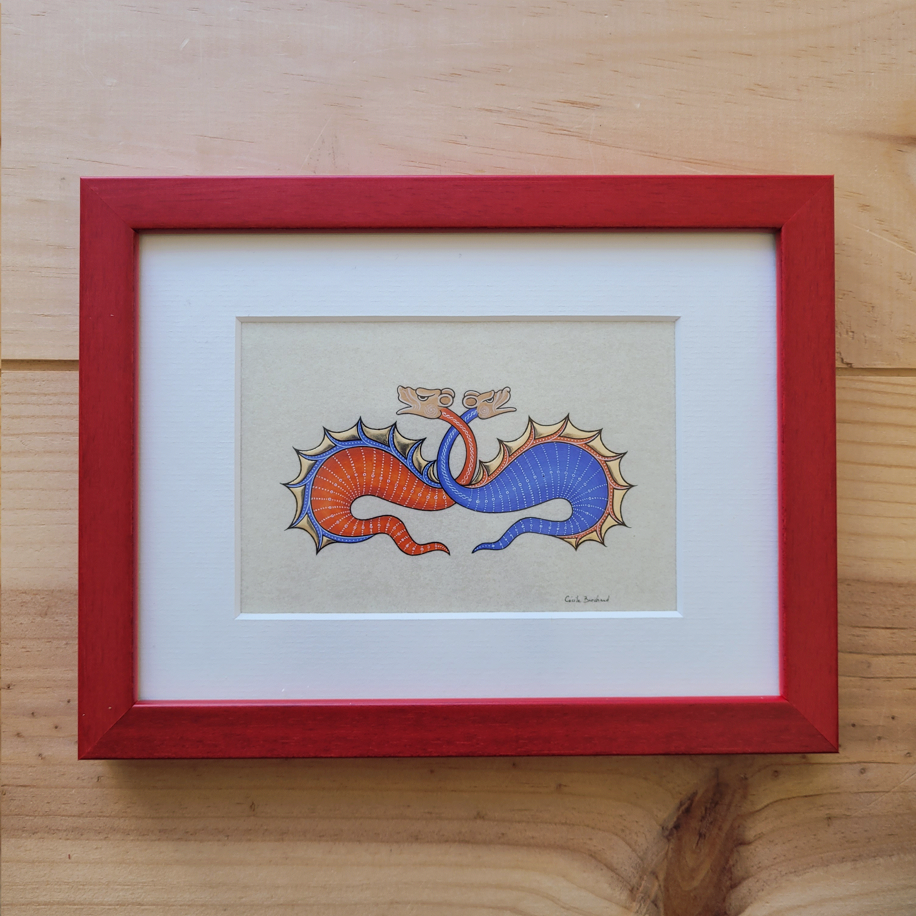 Cr&eacute;atures gothiques entrelac&eacute;es